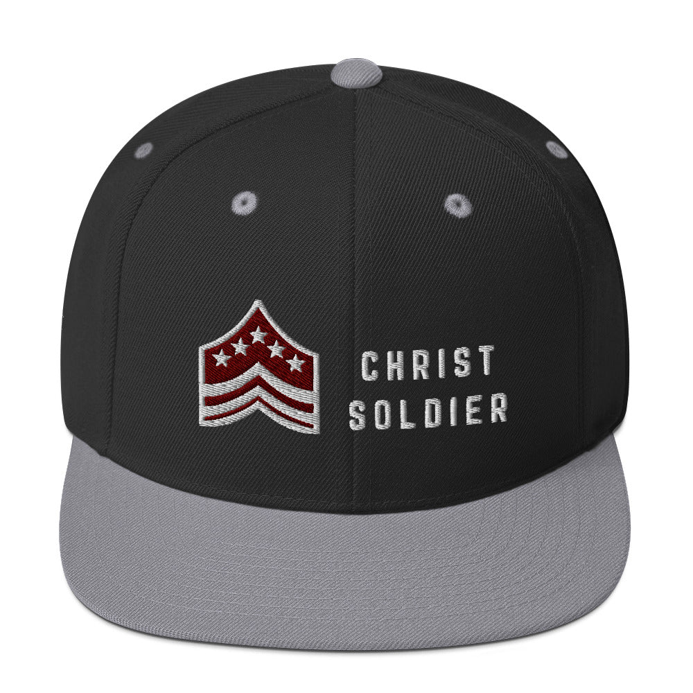 Christ Soldier Snapback Hat