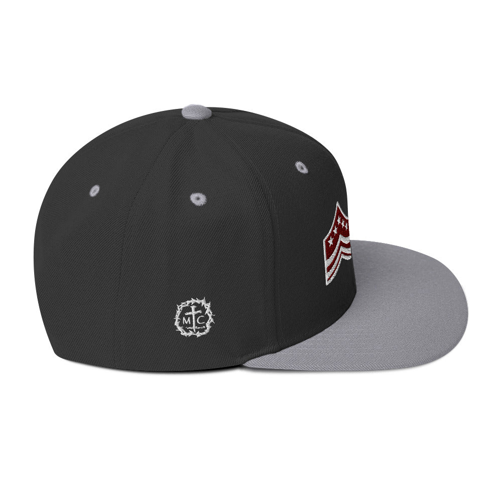 Christ Soldier Snapback Hat