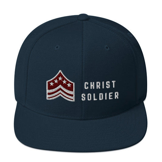 Christ Soldier Snapback Hat