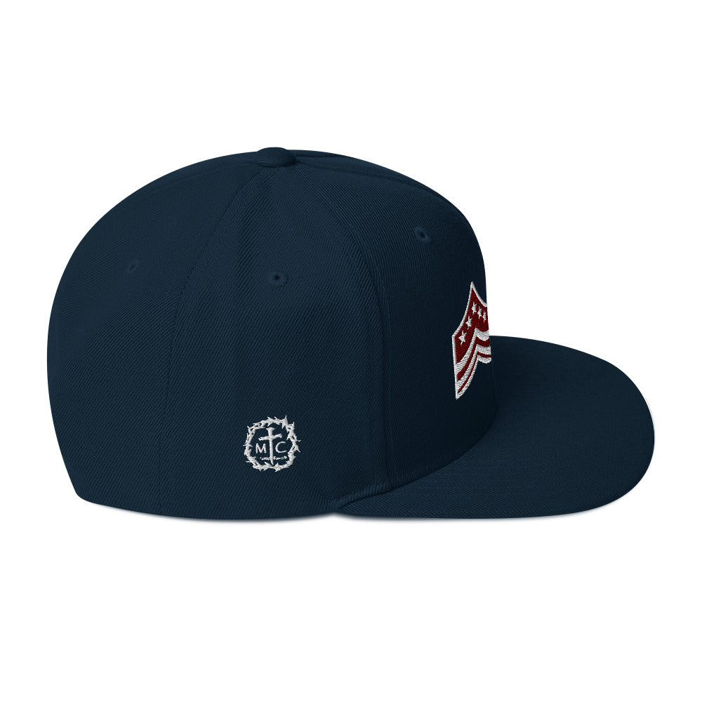 Christ Soldier Snapback Hat