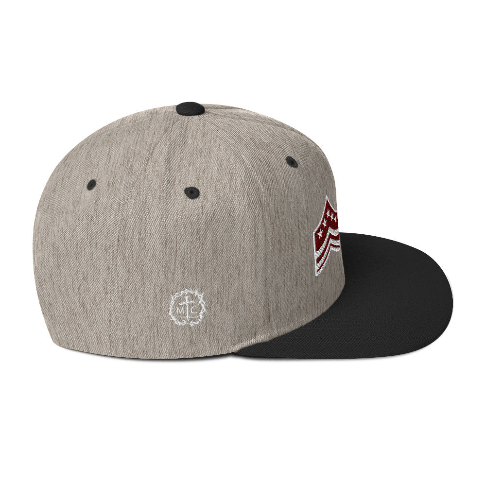 Christ Soldier Snapback Hat