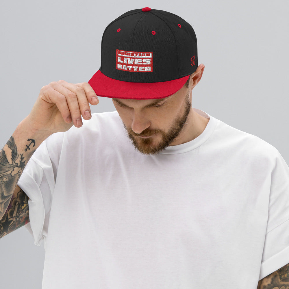 Christian Lives Matter Unisex Snapback Hat