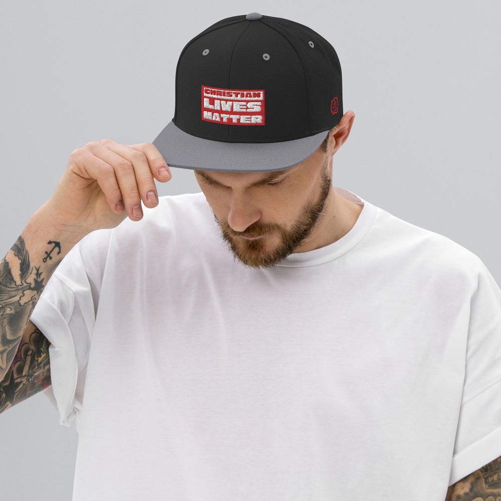 Christian Lives Matter Unisex Snapback Hat