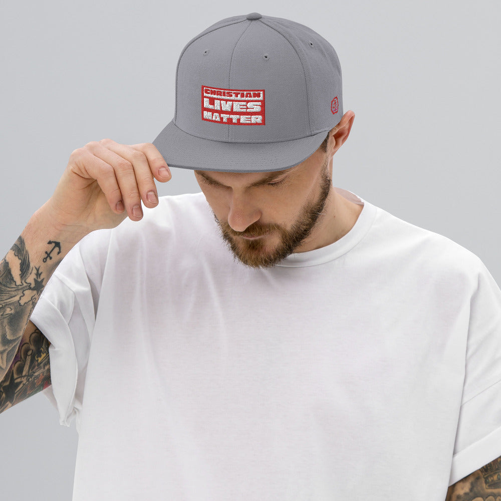 Christian Lives Matter Unisex Snapback Hat