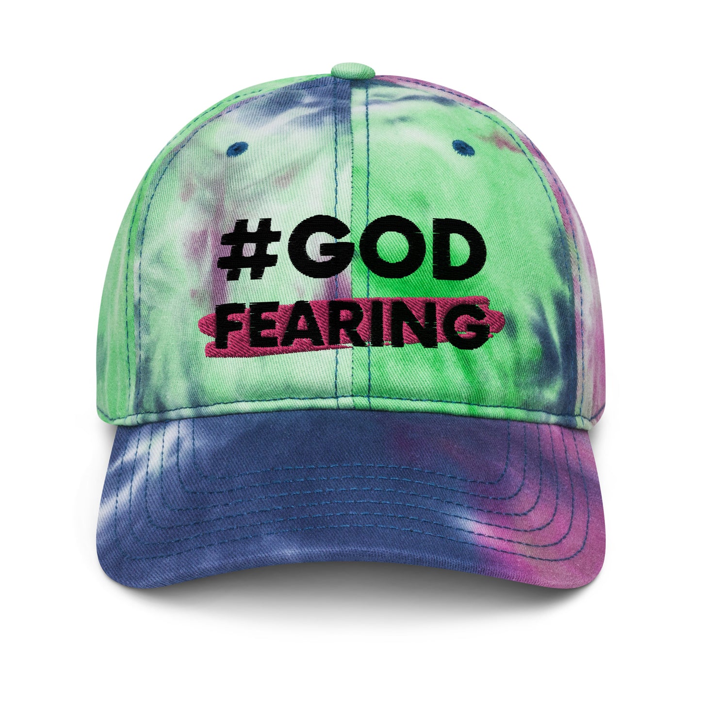 #God Fearing Tie Dye Cap