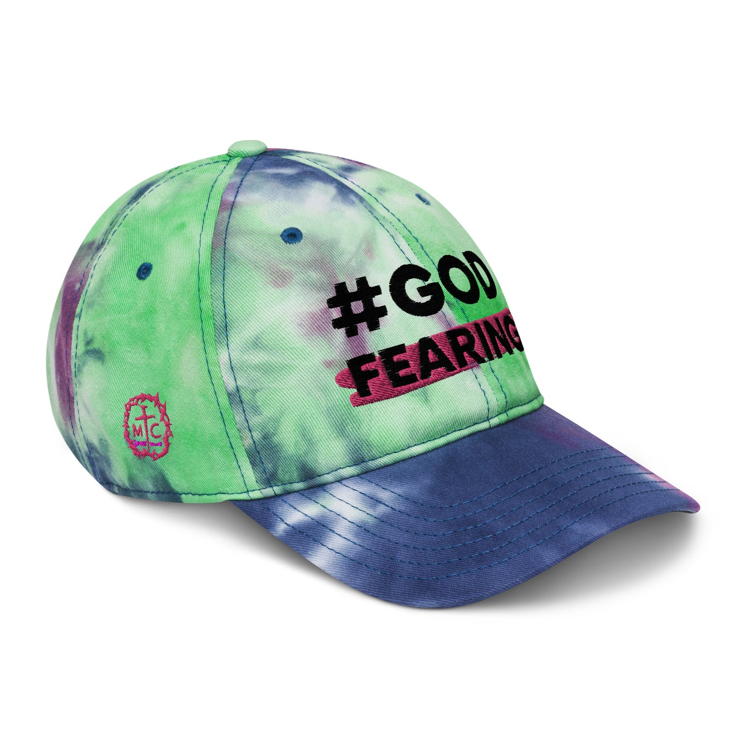 #God Fearing Tie Dye Cap