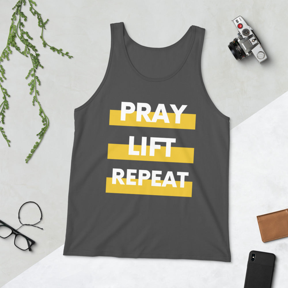 Pray Lift Repeat Men's Tank Top