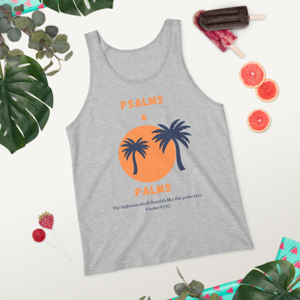 Psalms and Palms Mens Tank Top