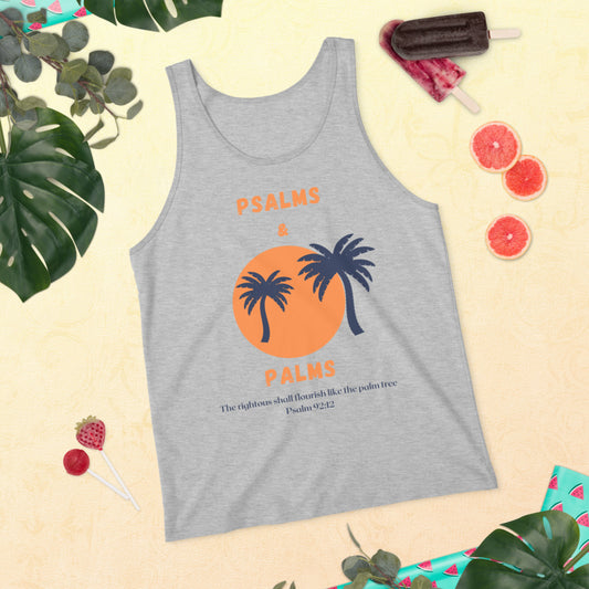 Psalms and Palms Mens Tank Top