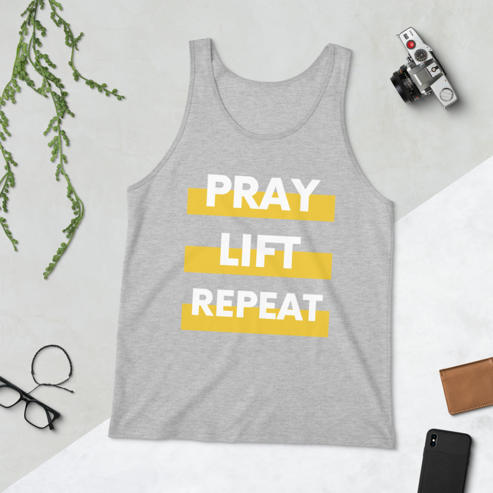 Pray Lift Repeat Men's Tank Top