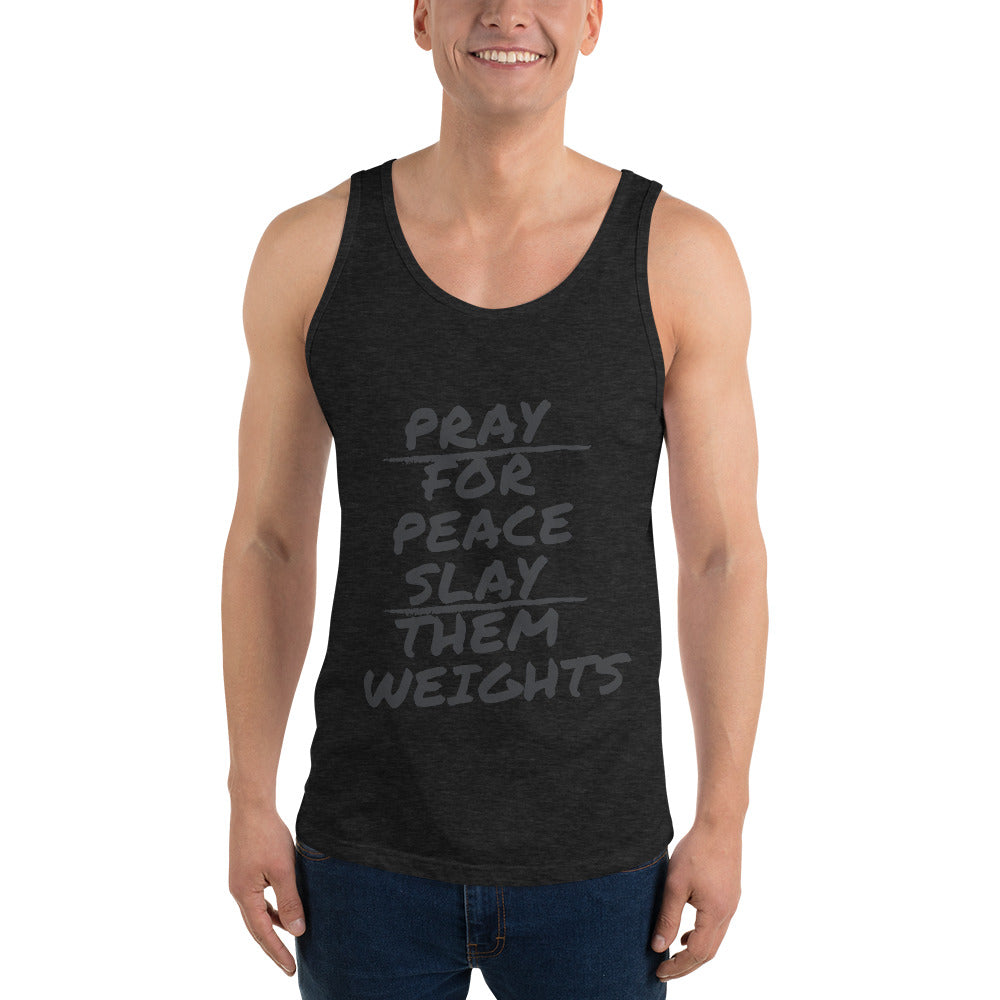 Pray Slay Mens Tank Top