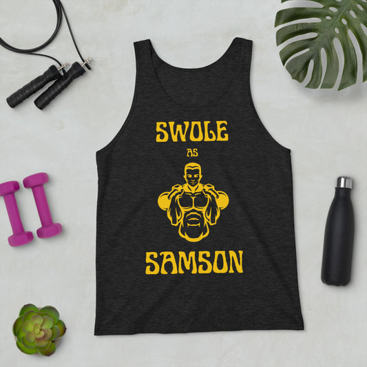 Swole as Samson Mens Tank Top