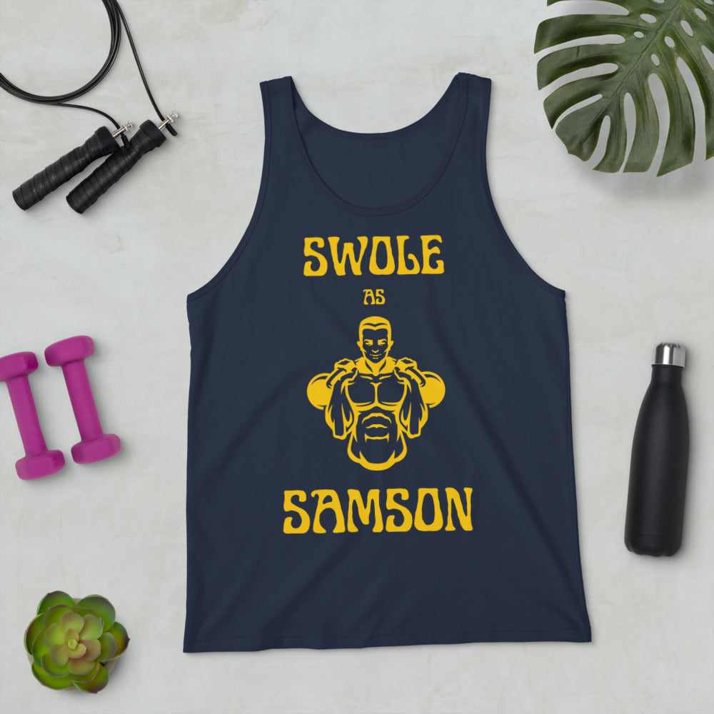 Swole as Samson Mens Tank Top