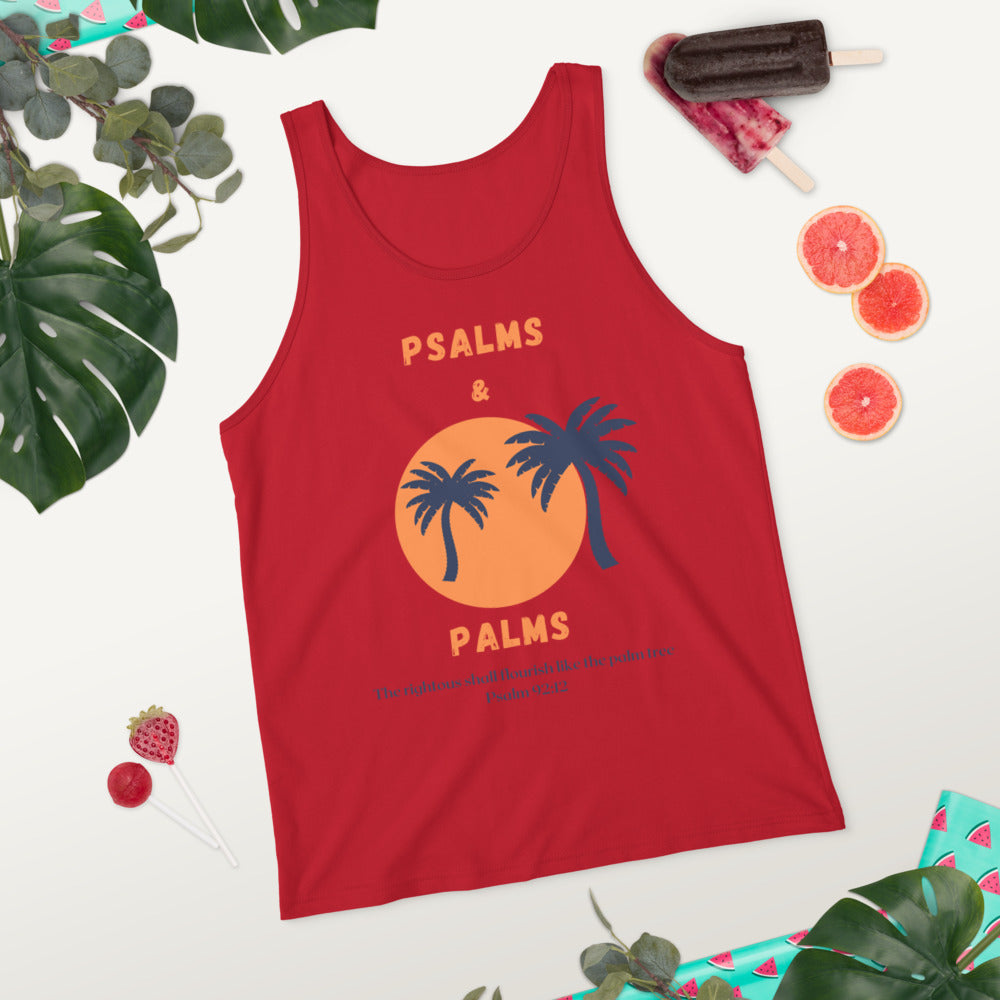 Psalms and Palms Mens Tank Top