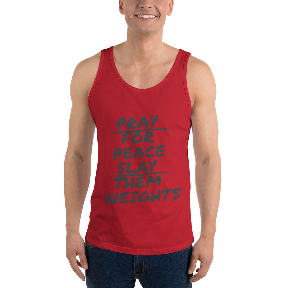 Pray Slay Mens Tank Top