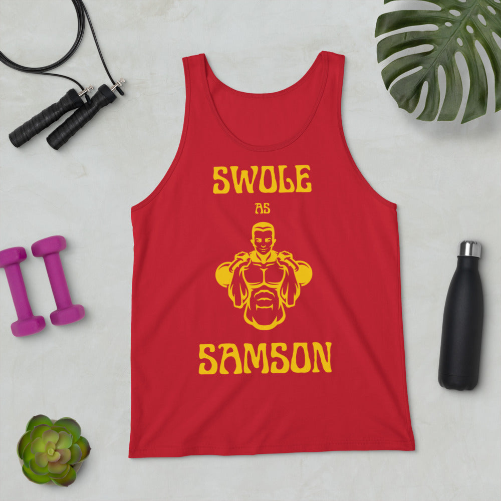 Swole as Samson Mens Tank Top