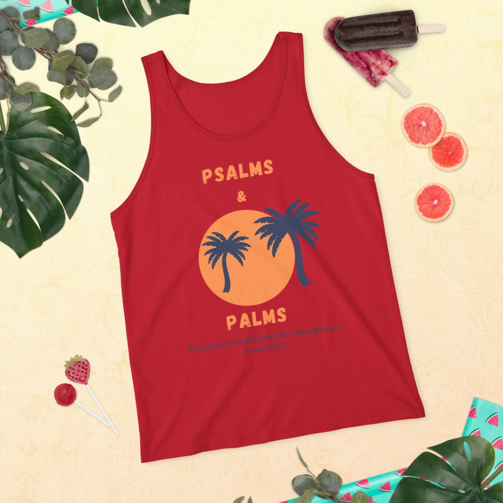 Psalms and Palms Mens Tank Top