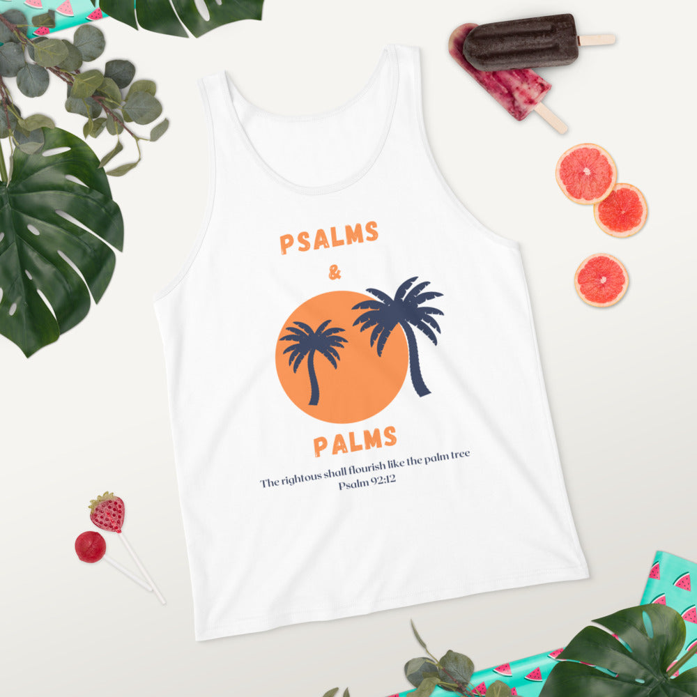 Psalms and Palms Mens Tank Top