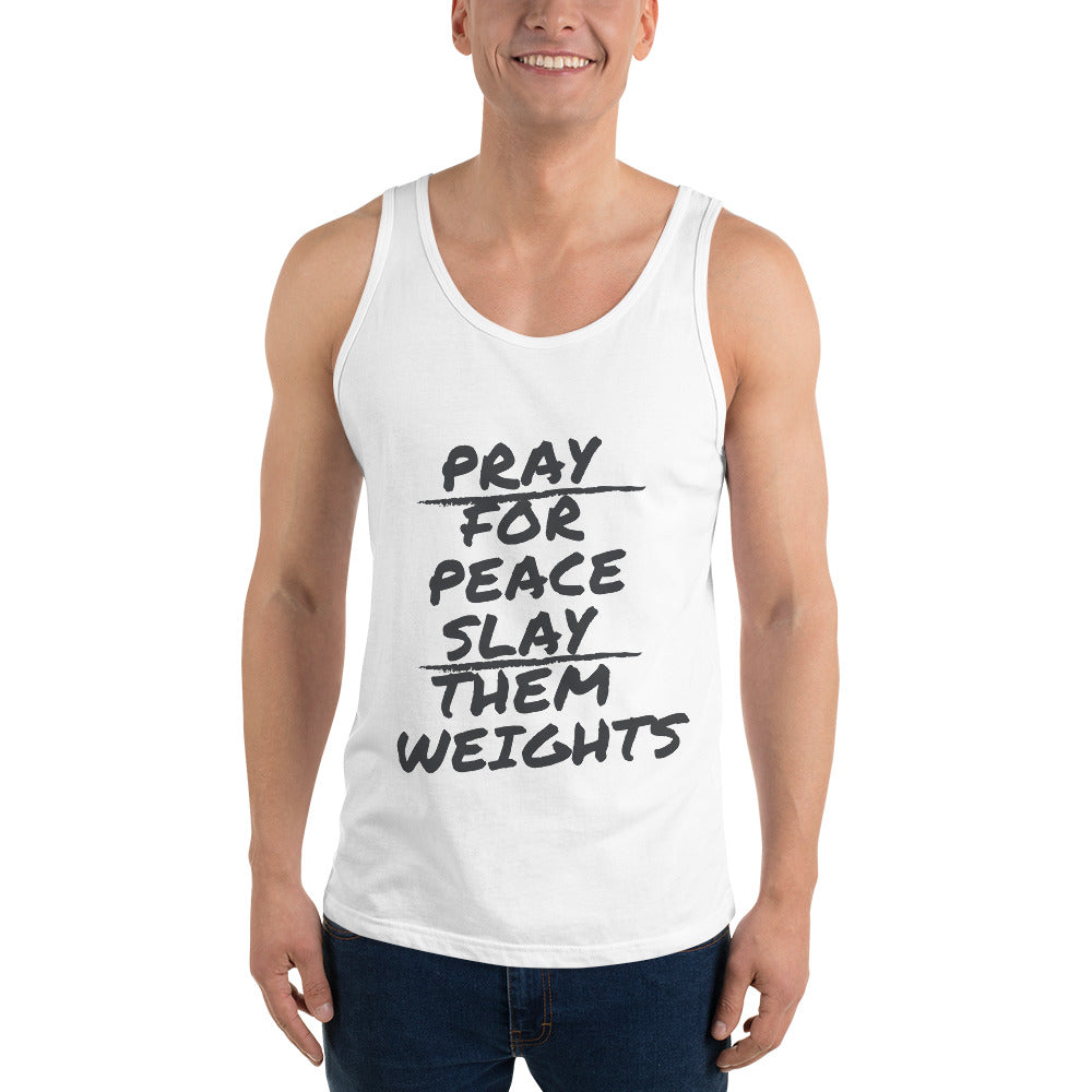 Pray Slay Mens Tank Top