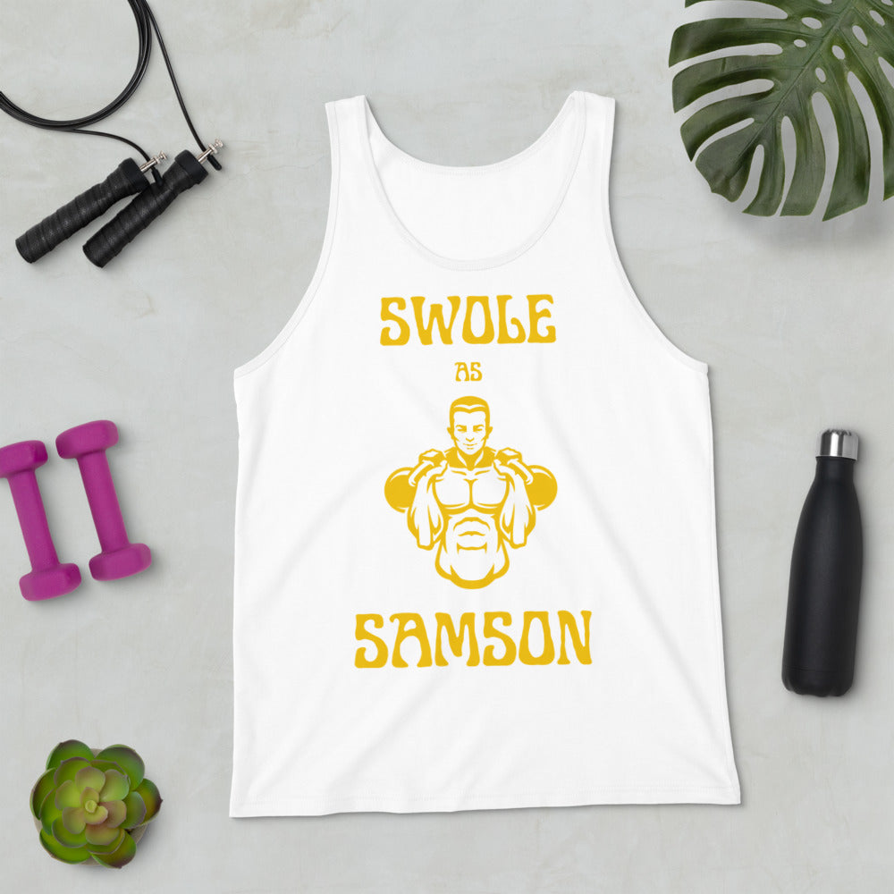 Swole as Samson Mens Tank Top