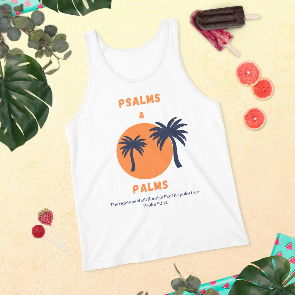 Psalms and Palms Mens Tank Top