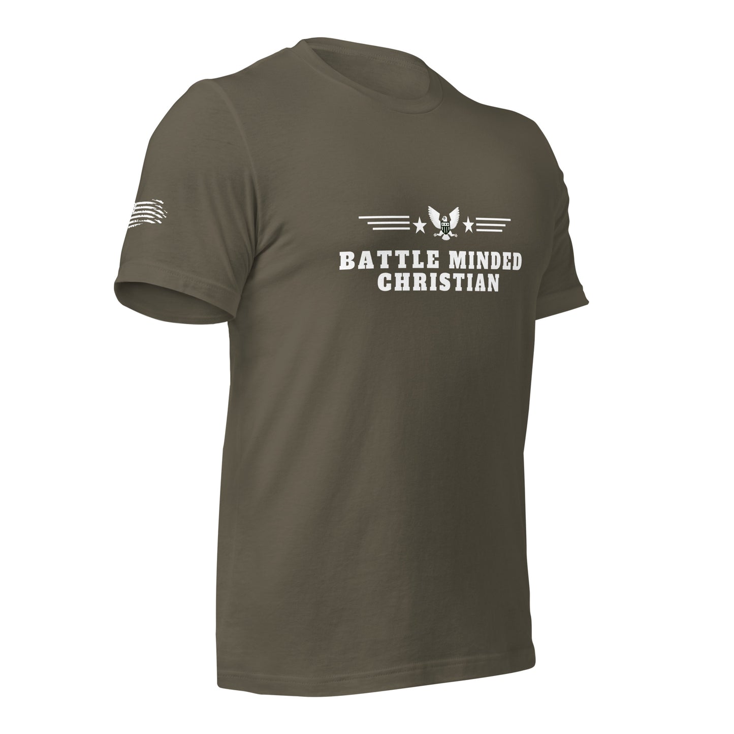 Battle Minded Christian T Shirt