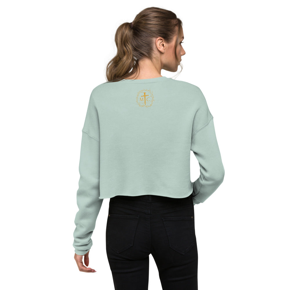 #God Fearing Crop Sweatshirt Women's