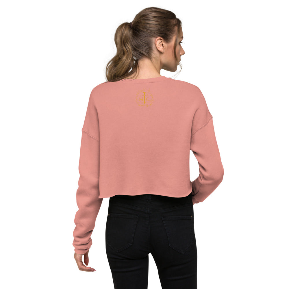 #God Fearing Crop Sweatshirt Women's