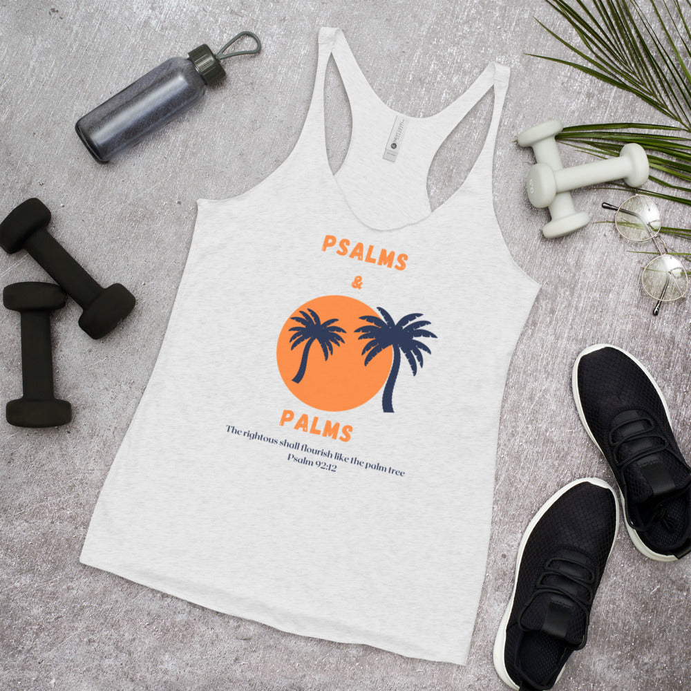 Psalms and Palms Women's Racerback Tank