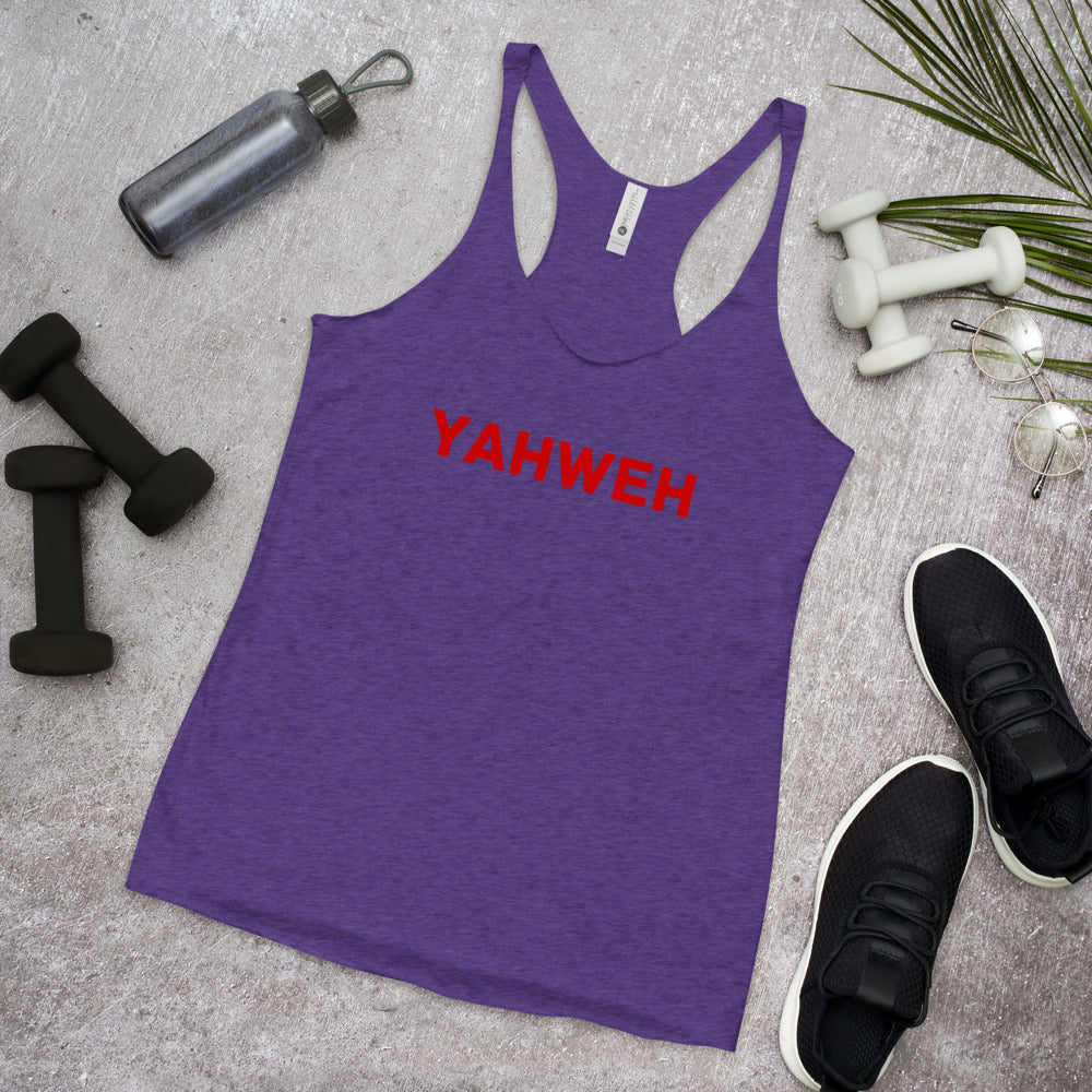 YAHWEH Women's Racerback Tank